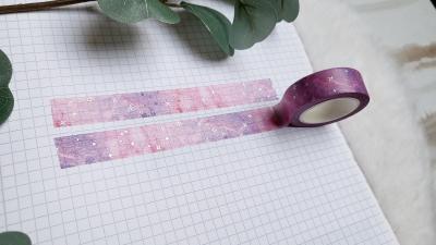 Washi Tape Pink Purple